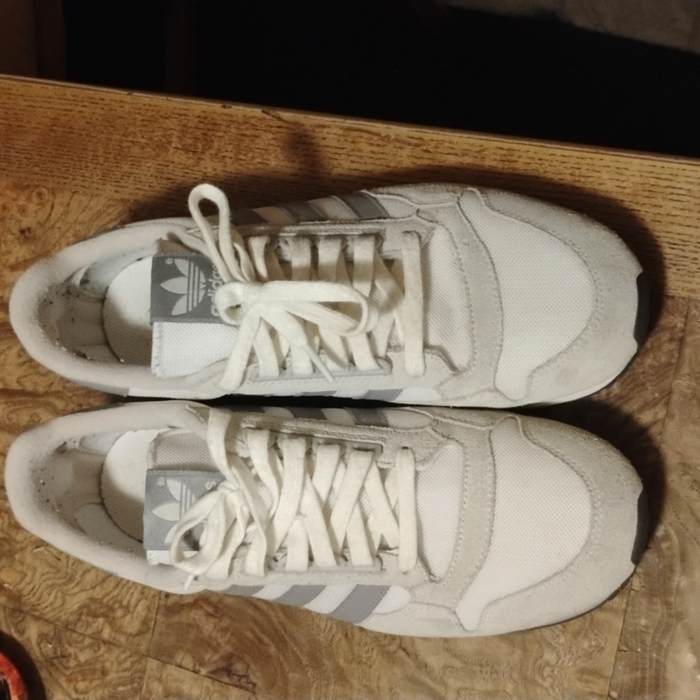 Adidas Grey/Silver Men's Sneaker Size 9